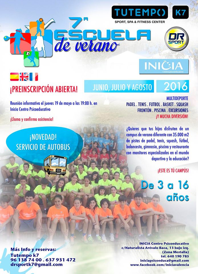 escuelas de verano en valencia