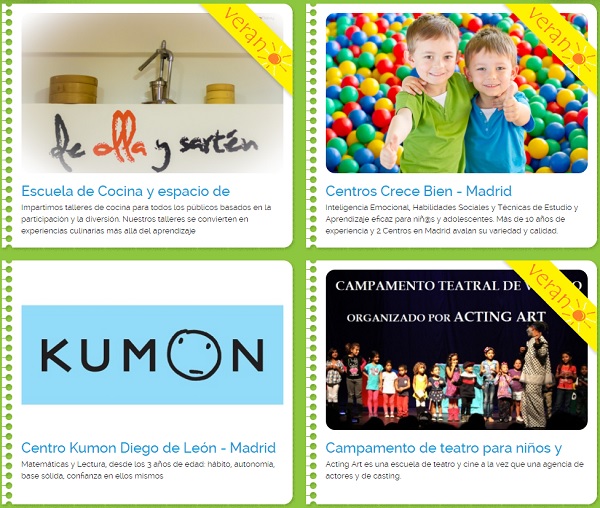 extraescolares en MADRID