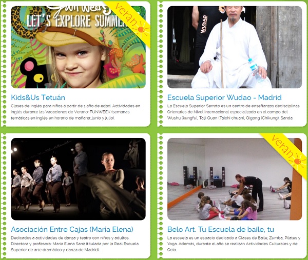 extraescolares en MADRID
