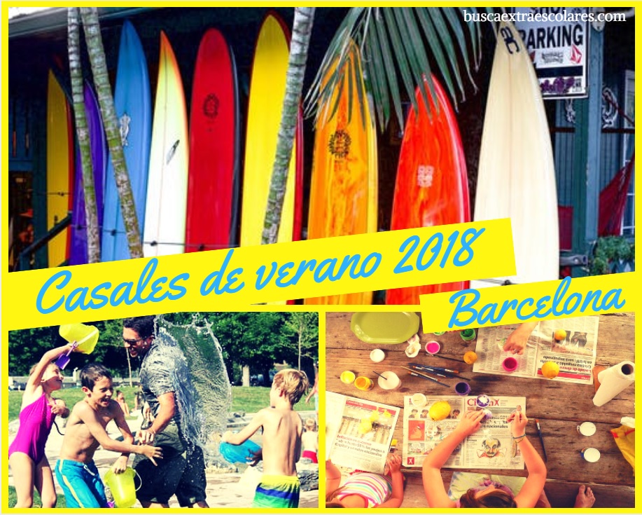 Casales de verano 2018 en Barcelona