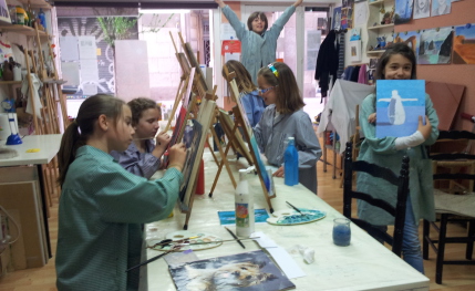Academia de dibujo, pintura, manualidades