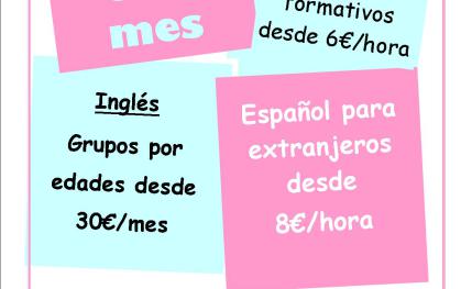 Inglés, repaso, psicopedagogía y mediación