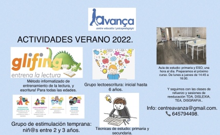 Refuerzo escolar y reeducación