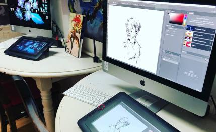 Academia de dibujo, pintura y arte digital