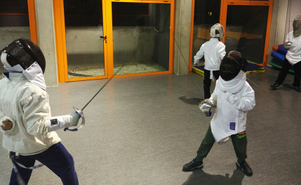 Club de esgrima para todas las edades