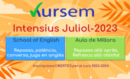 Acadèmia d'anglès i Aula de millora